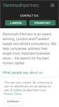 Mobile Screenshot of dartmouthpartners.com